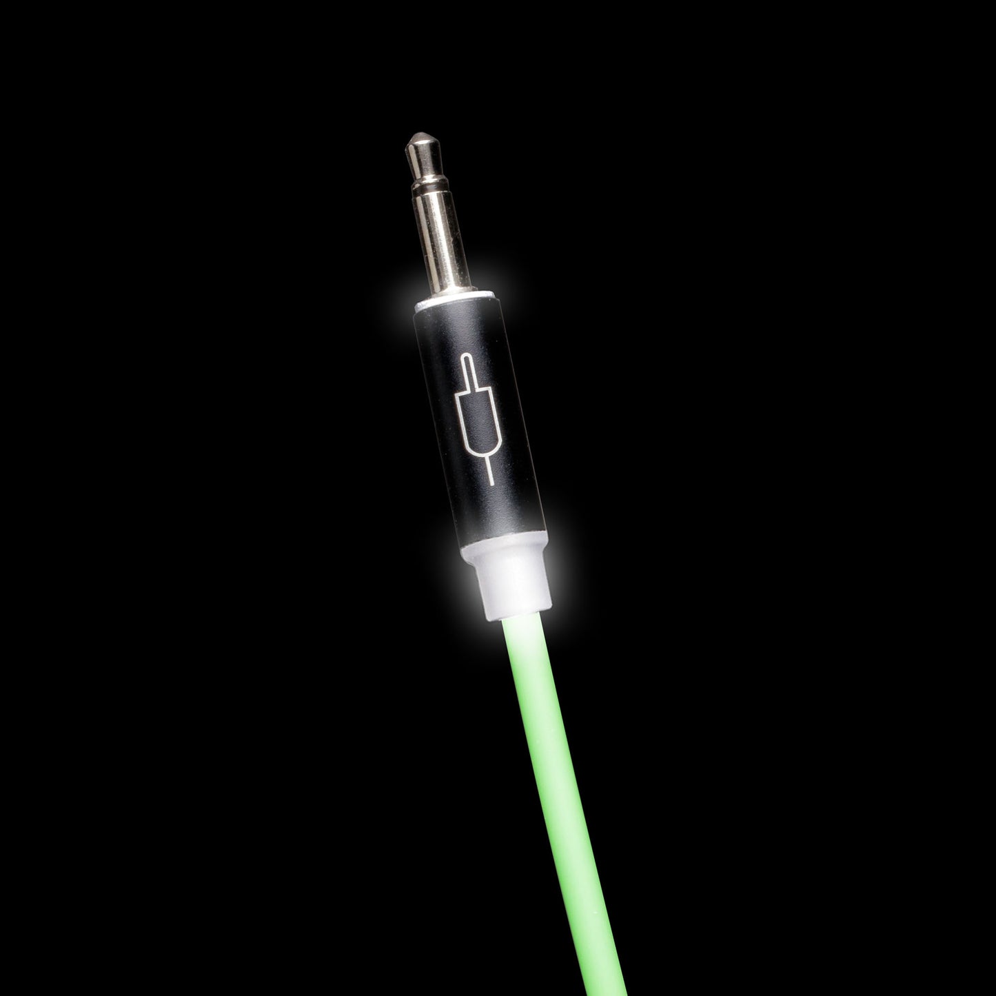 LED 3.5mm mono patch cables