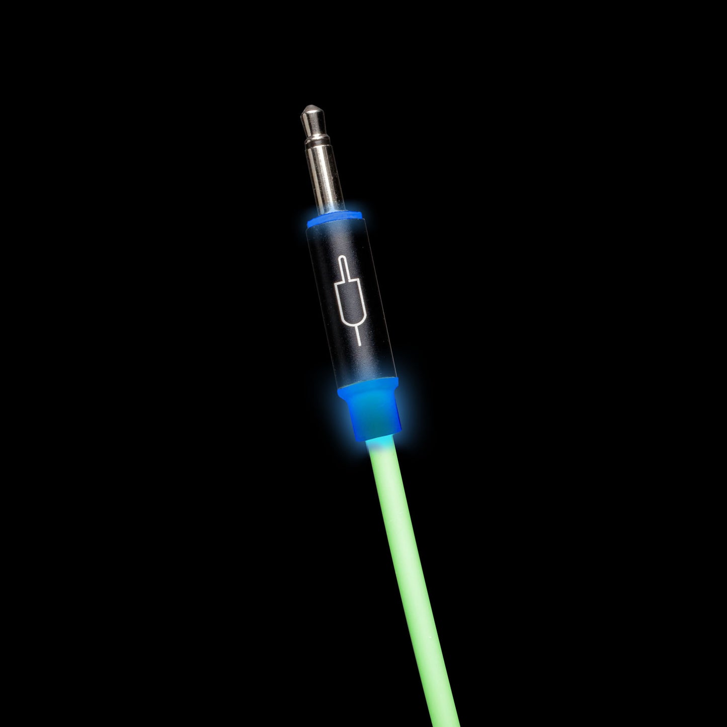 LED 3.5mm mono patch cables