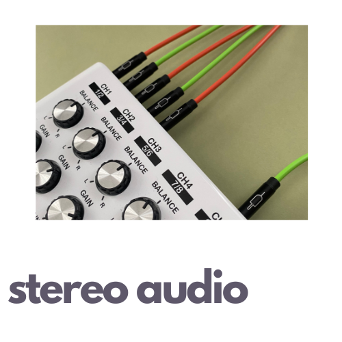 Stereo audio cable