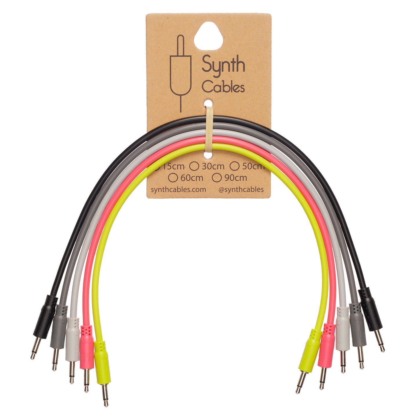 PVC Patch Cables - Pack of Five