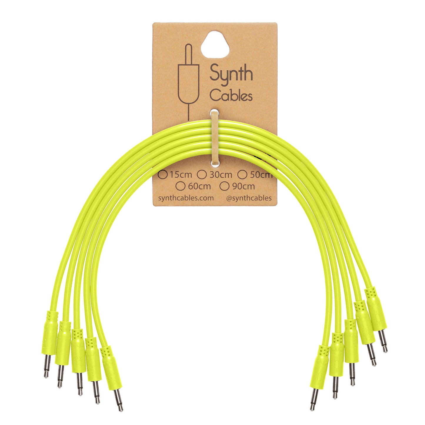 PVC Patch Cables - Pack of Five