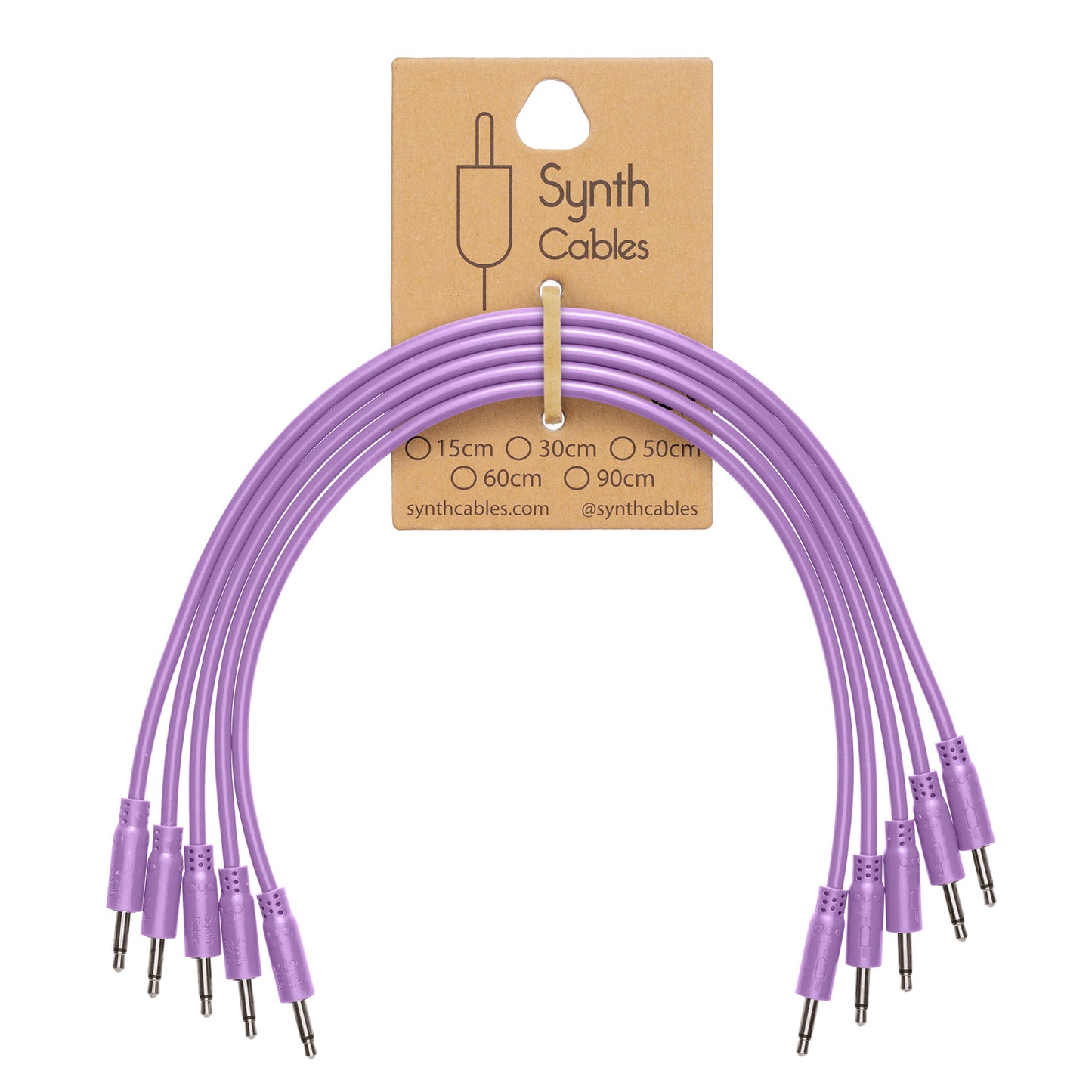 PVC Patch Cables - Pack of Five