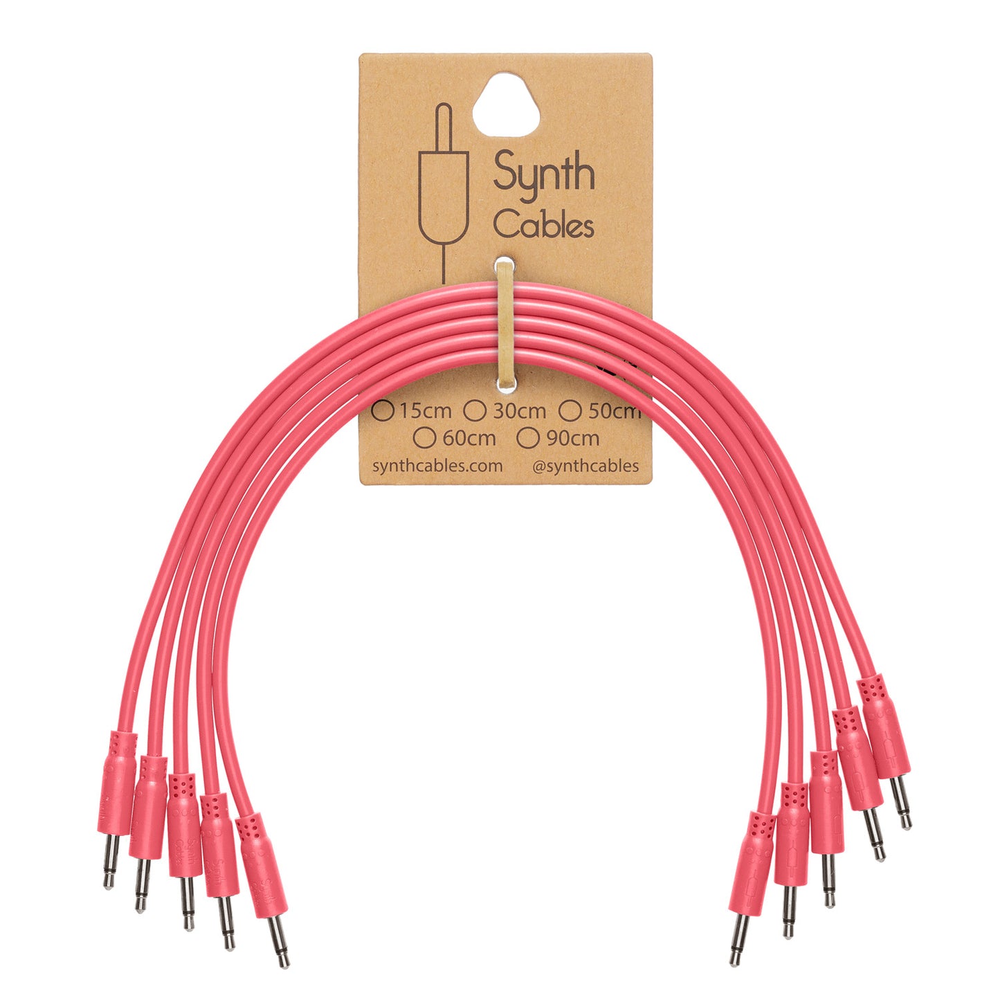 PVC Patch Cables - Pack of Five