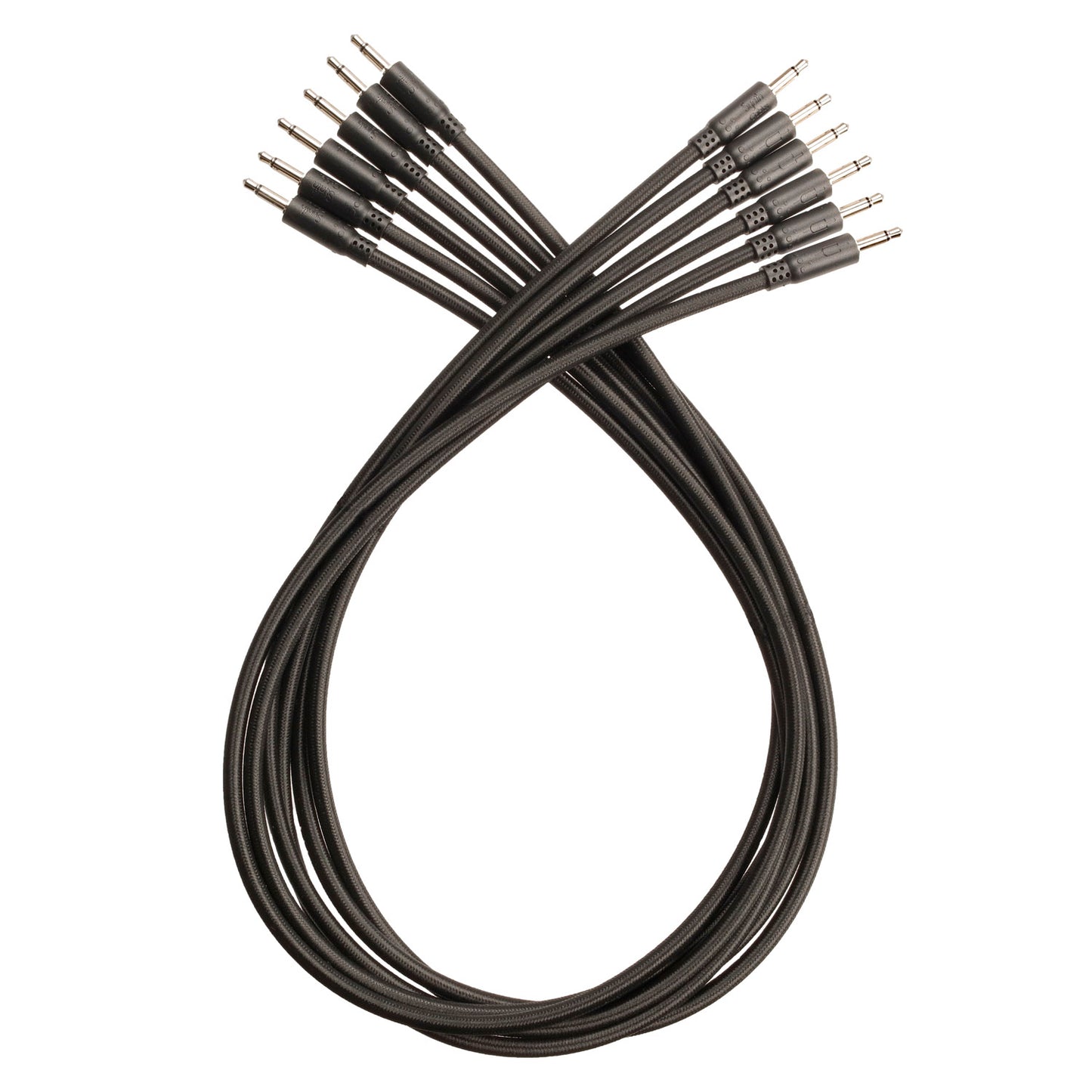 Braided Mono Patch Cables - Pack of Six