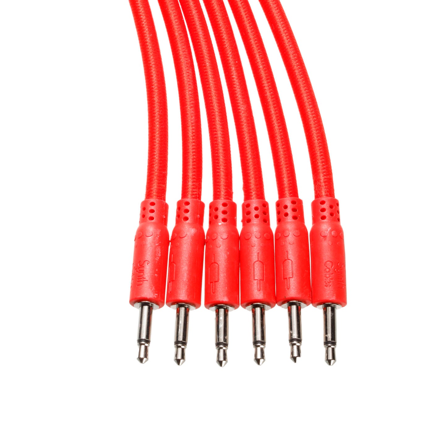 Braided Mono Patch Cables - Pack of Six
