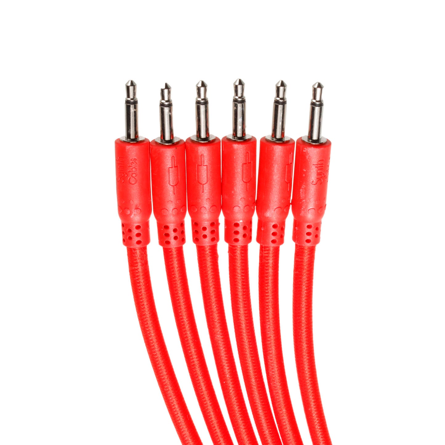 Braided Mono Patch Cables - Pack of Six