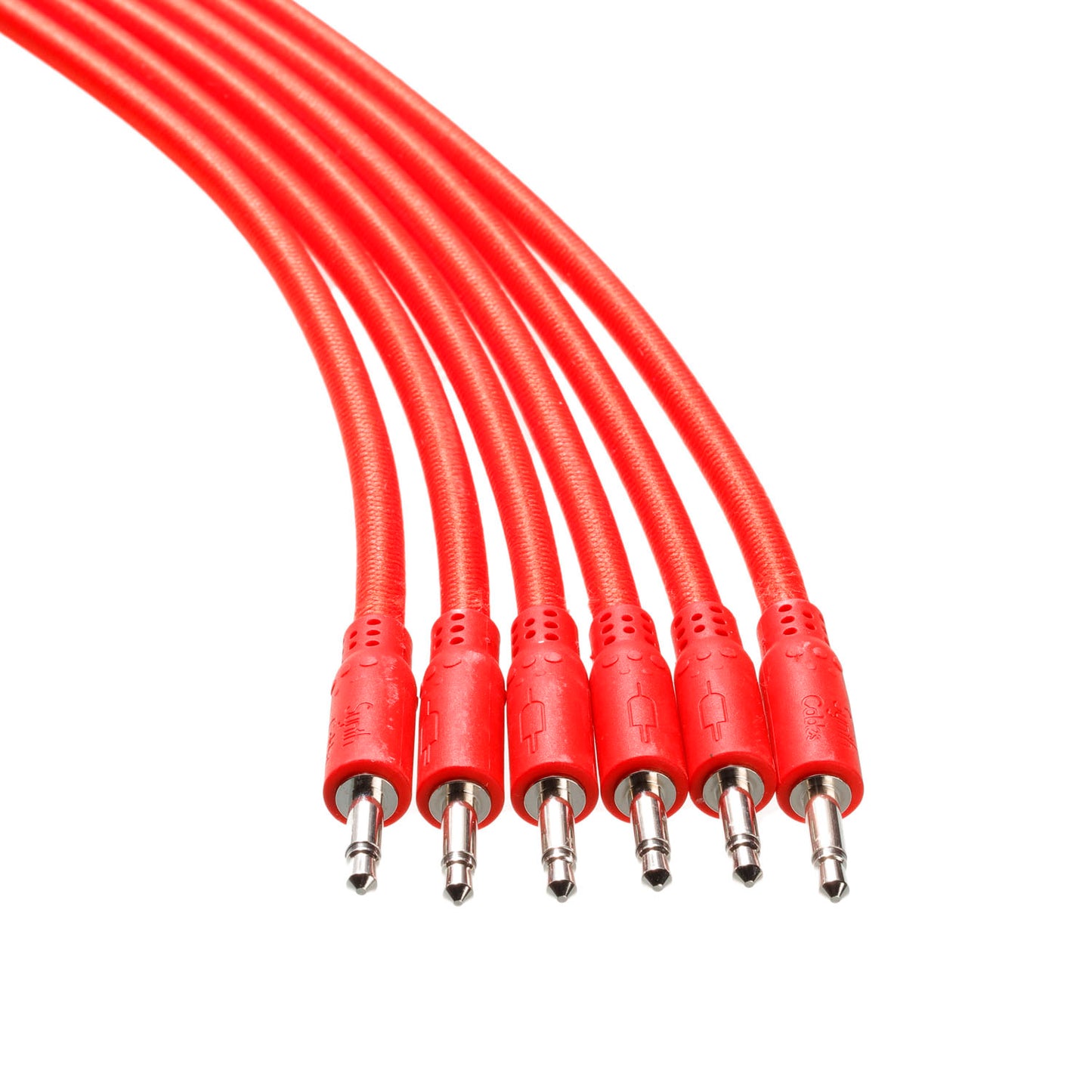 Braided Mono Patch Cables - Pack of Six