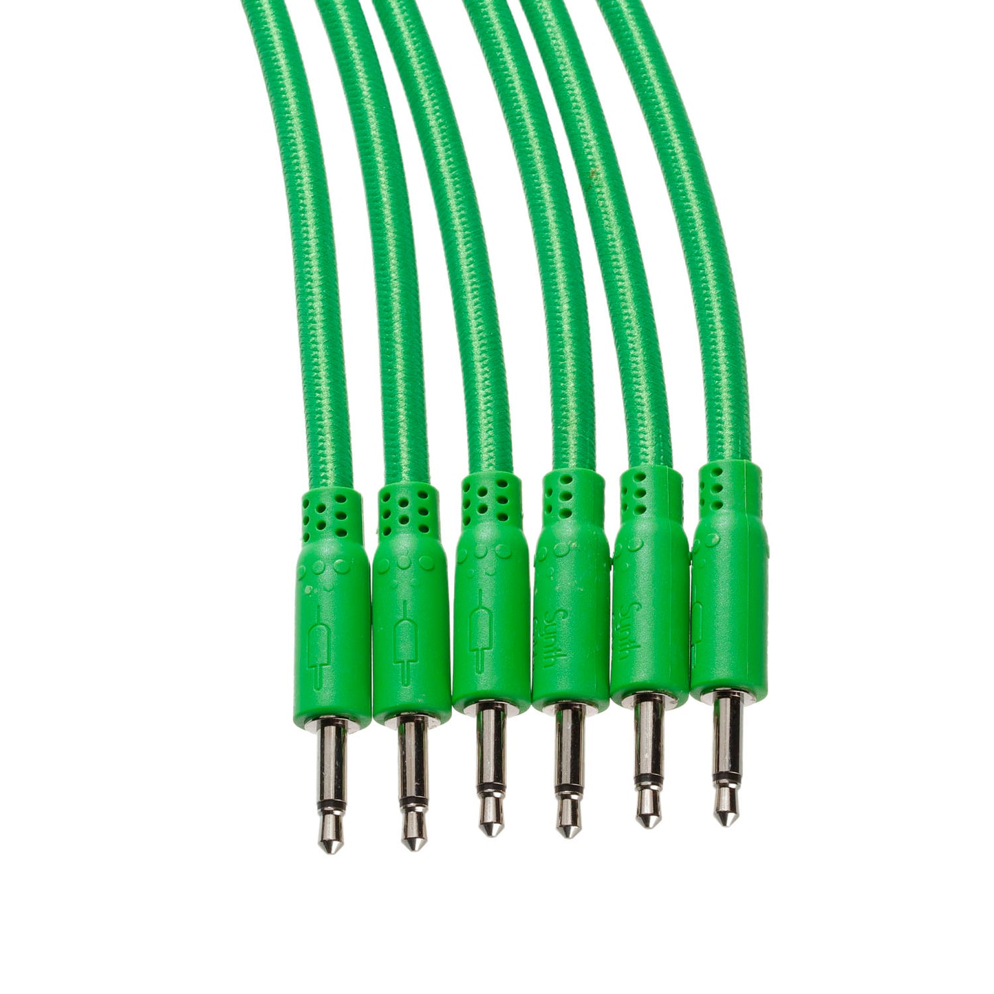 Braided Mono Patch Cables - Pack of Six