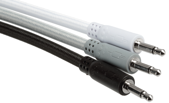 Braided Mono Patch Cables - Pack of Six