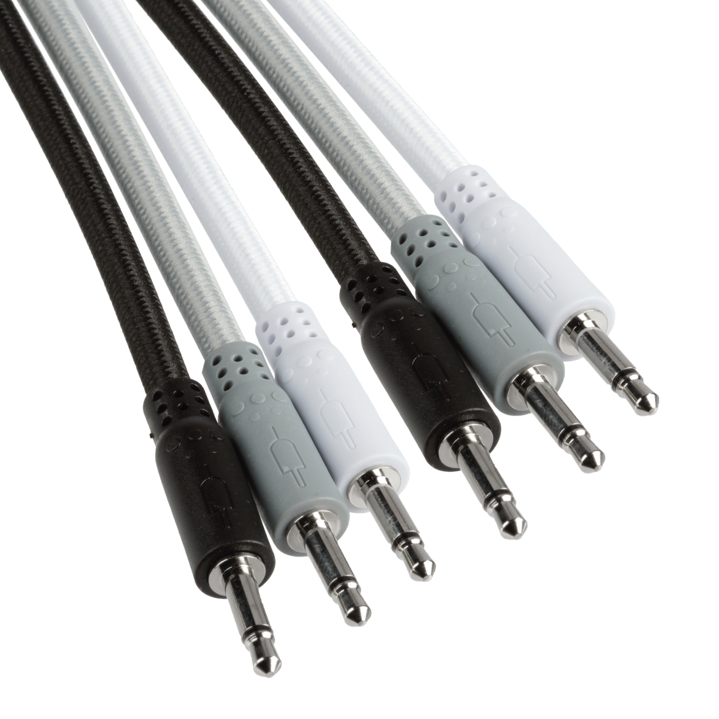 Braided Mono Patch Cables - Pack of Six