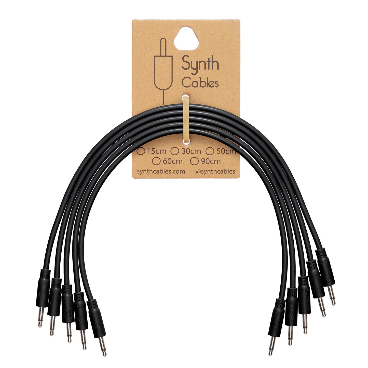 PVC Patch Cables - Pack of Five