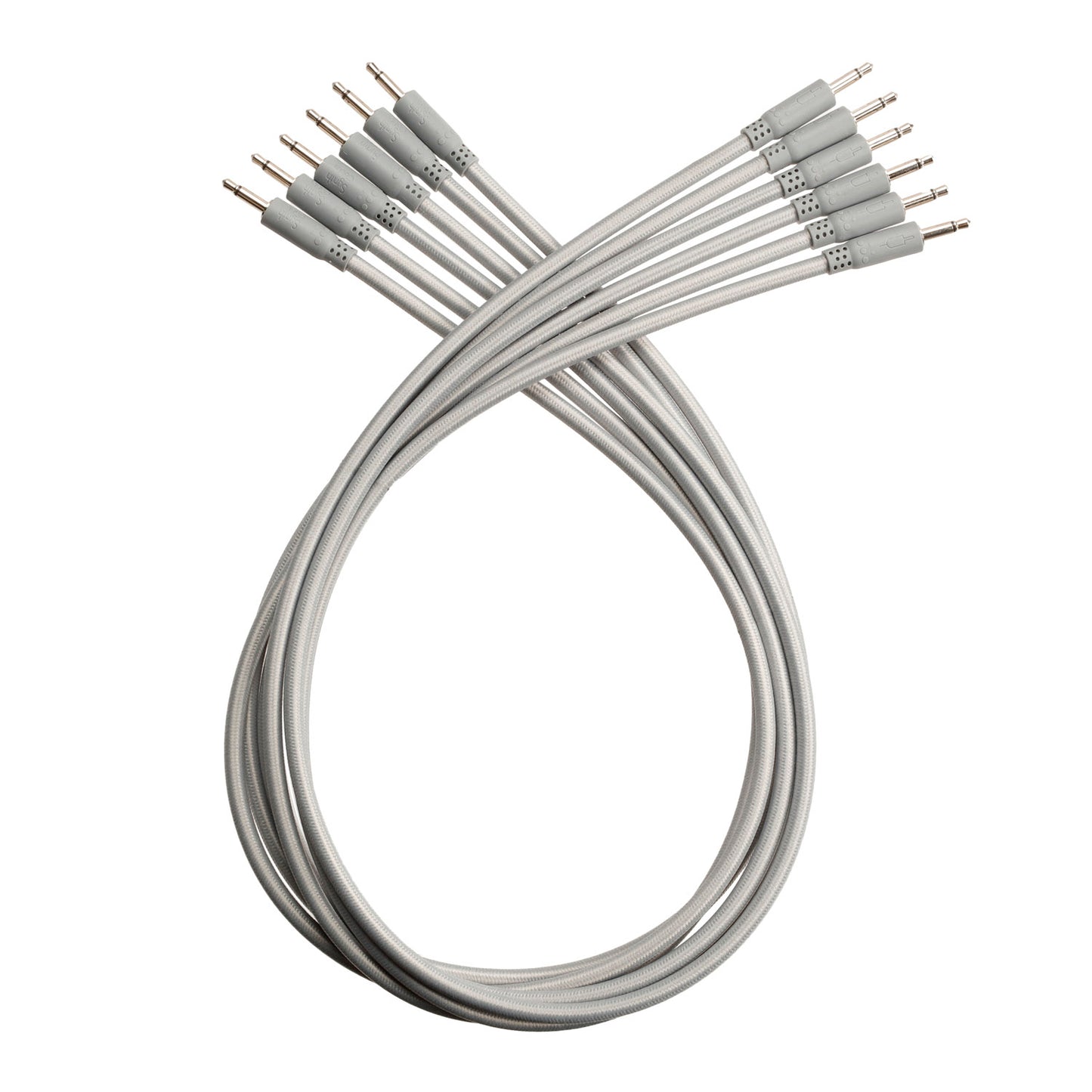 Braided Mono Patch Cables - Pack of Six